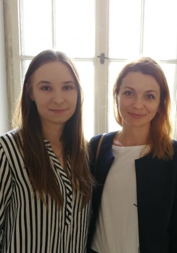 Ewa Wahaczyk and her final project 