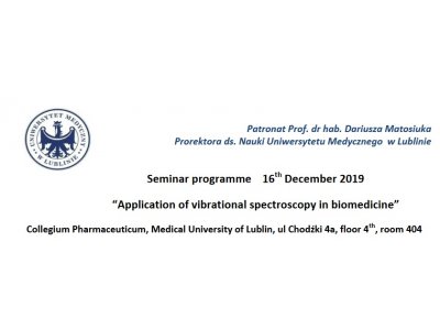 Applicational spectroscopy meeting